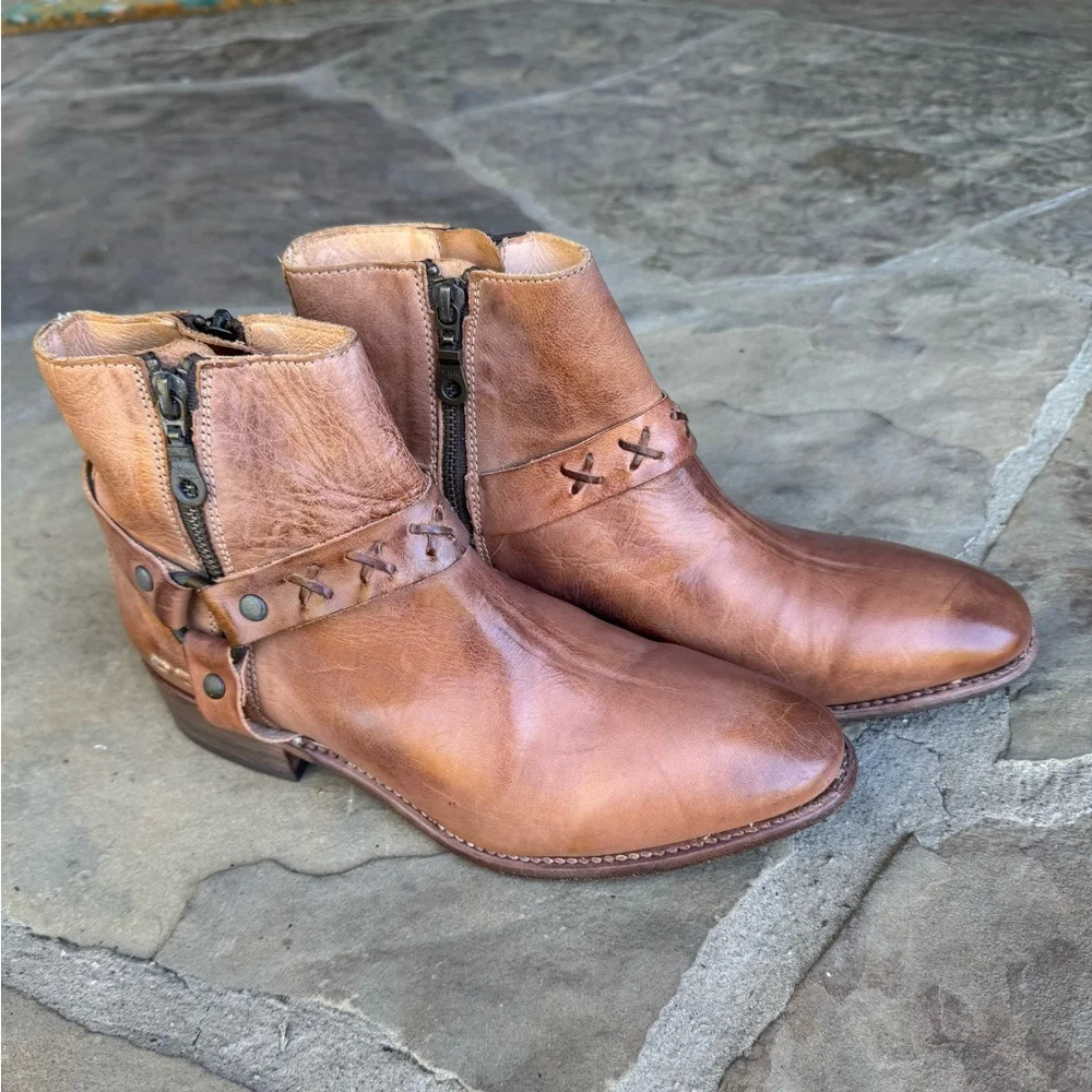 Bed Stu Winslet Leather Ankle Boots - Picture 2 of 14